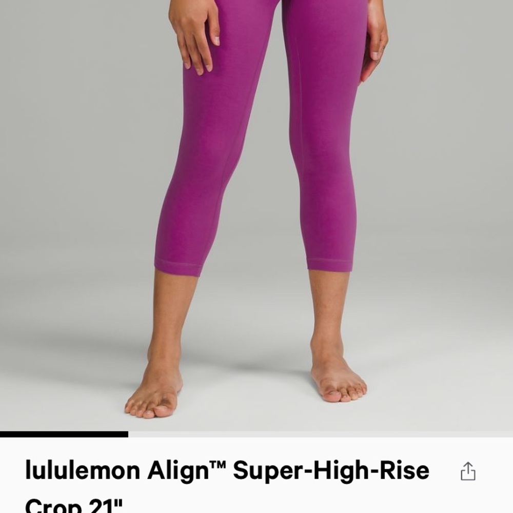 Lululemon align legging 21’